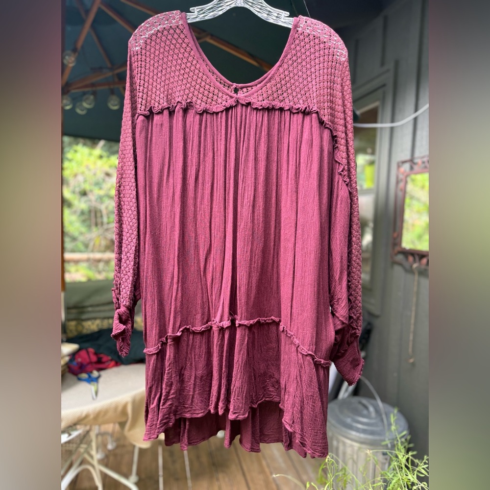 Free People tunic top size L